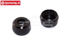 AR330513 ARRMA Alu-Stoßdämpferverschluss unten, 2 St.