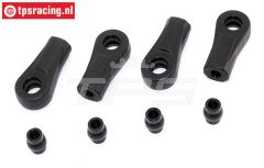 ARA320501 ARRMA Stahlkugel mit Komposithalter, Set