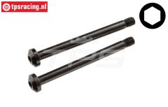 AR330380 ARRMA Querlenker stift vorne oben, 2 st.