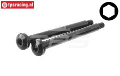 AR330194 ARRMA Querlenkerstift außen Ø4-L45 mm, 2 St.