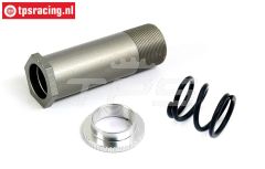 BWS55006S Servo-saver buchse-feder-mutter BWS-LOSI, Set