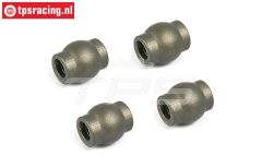 BWS55038/01 Alu-Kugeln Ø10-Ø4-H11 mm BWS-LOSI, 4 st.