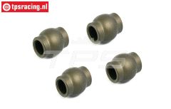 BWS55038 Alu Kugeln Ø10-Ø5-H11 mm BWS-LOSI, 4 st.