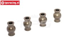 BWS55042 Alu-Kugeln Ø11-Ø5,3-H16 mm BWS-LOSI, 4 st.