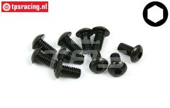 BWS56017 Linsenkopf schraube M4-L8 mm, 10 st.