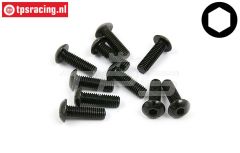 BWS56027 Linsenkopf schraube M5-L16 mm, 10 st.