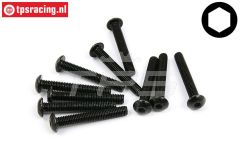 BWS56030 Linsenkopf schraube M5-L35 mm, 10 st.