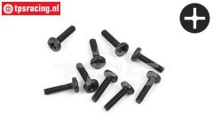 BWS56054 Linsenkop fschraube M2-L8 mm, 10 st.