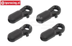 FG10027 Kugelgelenk verlängert Ø6-Ø10-L45 mm, 4 st.