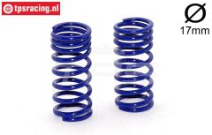 FG10194 Stoßd. feder progr. Blau Ø17-Ø2,5-L48 mm, 2 St.