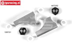 FG1074/05 Alu-Querlenker hinten oben kurz, set