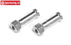 FG1213/07 Alu-Distanzbolzen RC Platte M4-L24 mm, 2 St.