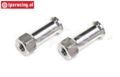 FG1213/08 Alu-Distanzbolzen RC Platte M4-L13,5 mm, 2 St.