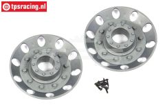 FG3109 1/6 Felgeneinsatz hinten, 2 St.