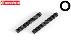 FG4424 Gewindestange M4-L25 mm, 2 st.