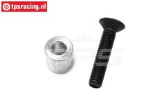 FG6024/02 Aluminium Distanzbuchse H10 mm, Set