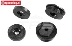 FG6088 Stoßd. verschluss unten A+B, Ø4-Ø20 mm, set