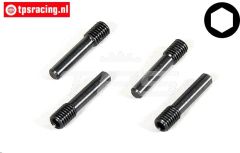 FG6096 Stoßdämpferschraube M5-L23 mm, 4 st.