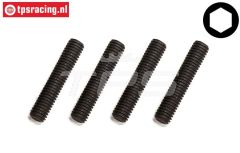 FG6101 Gewindestange M5-L25 mm, 4 st.