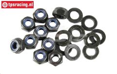 FG6112 Mutter Selbstsicherund mit scheibe M6R, 10 St.