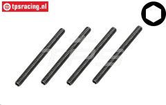 FG6182/01 Gewindestift M4-L50 mm, 4 st.