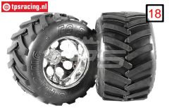 FG6227/07 Monster Truck S Geklebt Ø210-B115 mm, 2 st.