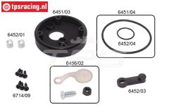 FG6456 Lufftfilter adapter mit choke Ø62 mm, set