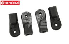 FG6477/04 Kunststoffgelenk Alu-Achsschenkel hinten, 4 st