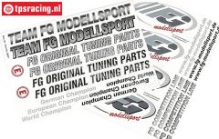 FG6571 FG Aufkleber Grau, Set
