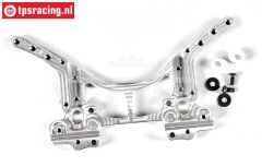 FG66213/01 Alu-Stoßdämpferplatte hinten 4WD-WB535, 1 st.