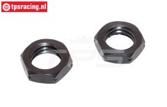 FG66226/02 Stahl Mutter Flach M10L-H5 mm, 2 St.