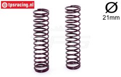 FG66305 Stoßdämpferfeder Violett Ø21-Ø2,2-L100 mm, 2 St.