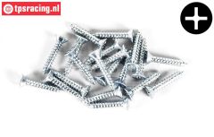 FG6710/25 Senk-Blech schraube Ø2,9-L25 mm, 20 st.