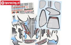 FG67156 Dekorbogen Leopard 4WD RTR, Set