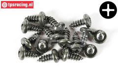 FG6716/13 Linsen-Blech schraube Ø4,2-L13 mm, 15 st.