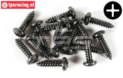 FG6716/09 Linsen-Blech schraube Ø4,2-L9 mm, 15 st.