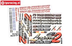 FG67165 Dekorbogen FG Leopard 2WD, Set