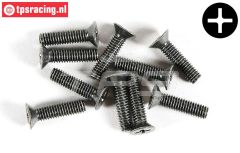 FG6718/14 Senkkopf schraube Kreuz M4-L14 mm, 10 st.