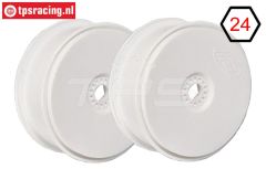 FG67215 1/6 Diskfelge Tire Safe Weiß Ø130-B65 mm, 2 St.