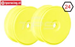 FG67216 1/6 Diskfelge Tire Safe Gelb Ø130-B65 mm, 2 St.