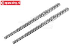 FG67228 Alu-Gewindestange M7-L/R-L110 mm, 2 St.