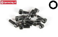 FG6724/06 Zylinderkopf schraube M3-L6 mm, 10 st.