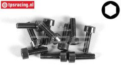 FG6724/10 Zylinderkopf schraube M3-L10 mm, 10 st.