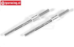 FG67242 Alu-Gewindestange M4 L/R-L85 mm, 2 St.