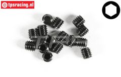 FG6728/03 Madeschrauben M3-L3 mm, 15 st.