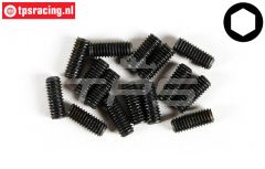 FG6729/10 Gewindestange M4-L10 mm, 15 st.