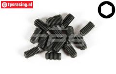 FG6730/10 Madeschrauben M5-L10 mm, 15 st.