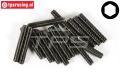 FG6730/25 Gewindestange M5-L25 mm, 15 st.