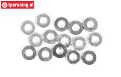 FG6734/02 Stahlscheibe Ø2,7-Ø6-H1,0 mm, 15 St.