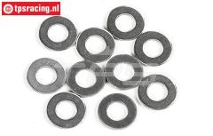 FG6742 Stahl Passcheibe Ø7-Ø13-H0,3 mm, 10 St.